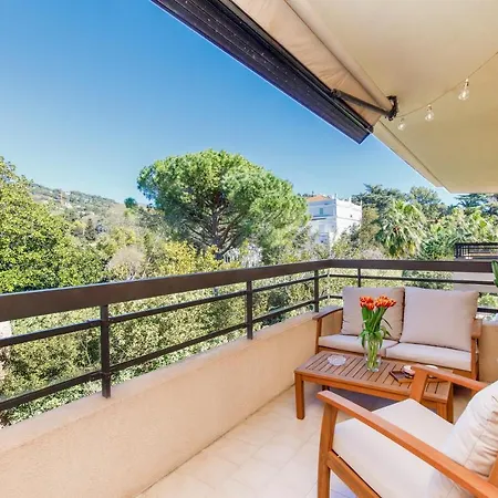 Apartment Californie, Calm, Ac, Terrace, Swimming Pools, Tennis Cannes